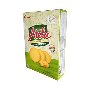 ขนมขบเคี้ยวกรอบรสเผือกอบ ATELA 342 กรัม เนื้อสัมผัสแน่น ไขมันต่ำ ผลิตภัณฑ์ FMCG ขนมธัญพืชจากเวียดนาม บรรจุกล่อง - Product Image 4