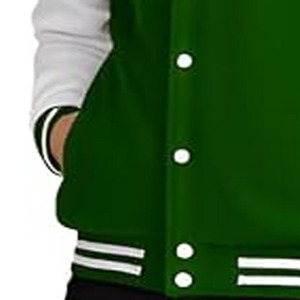 Solid Color Men Varsity <b>Jacket</b> Premium Quality <b>Light</b> <b>Weight</b> Professional New Arrival Men Varsity <b>Jacket</b> with Prefect Style - Product Image 5
