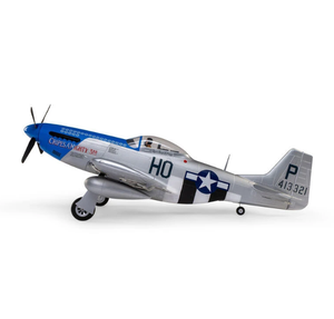 El Mejor Avión RC E-Flite P-51D Mustang 1.2m BNF Bind-N-Fly Básico con AS3X y SAFE Select Cripes A Mighty 3rd - Product Image 1