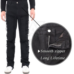 Pantalones Casuales Clásicos de Lona, Ligeros, de Tela Suave, Diseño Personalizado, Estilo Urbano Cómodo - Product Image 3