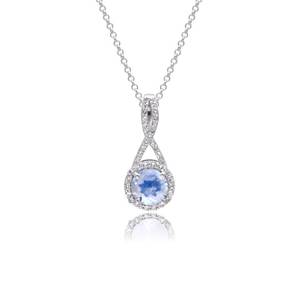<b>Rainbow</b> Moonstone 925 Sterling Silver Pendant Handmade Gemstone Jewelry Elegant Wedding Gift - Product Image 2