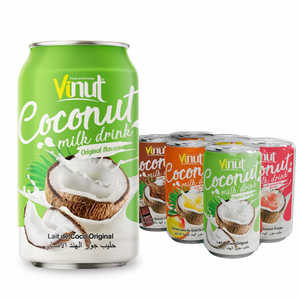 Boisson au lait de coco à faible quantité minimale de commande & OEM/ODM Variété aromatisée-Fabricant VINUT Vietnam, échantillon gratuit, marque privée, meilleur prix - Product Image 1