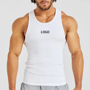 Nouvel Arrivage Débardeur Homme Grande Taille Respirant Écologique Séchage Rapide Style Sous-vêtement Tricoté Motif Uni Prix de Gros - Product Image 1