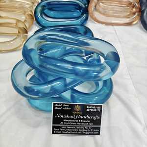 Cadena de eslabones de resina grande y colorida, eslabones de cadena de resina epoxi transparente, decoración para colgar en la pared, ideas de decoración de pared para el hogar a bajo precio. - Product Image 2