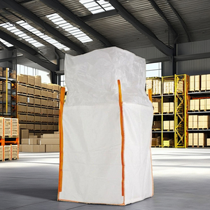 Bolsa FIBC de plástico de 1000 kg, fabricada en India, precio económico, para uso industrial, contenedor, big bag, bolsa de transporte y embalaje con faldón de llenado - Product Image 2