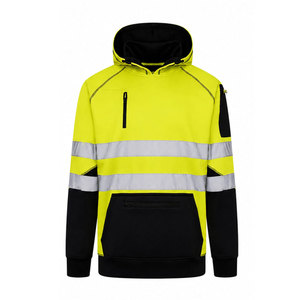 Sweat-shirt de travail réfléchissant respirant de haute qualité, grande taille, manches longues, haute visibilité, unisexe, pour la construction - Product Image 2