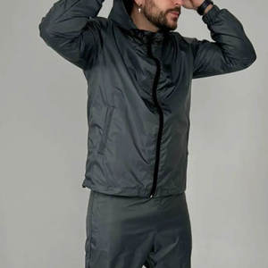 2026 Top Sale Custom Windbreaker Wholesale Tracksuits for Men Zip <b>up</b> Two Piece Nylon Outdoor Waterproof Clothing Set for <b>Boys</b> - Product Image 6