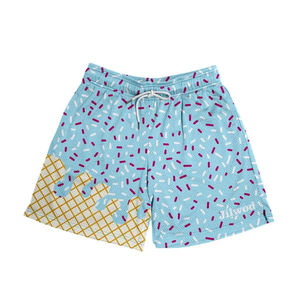 Pantalones Cortos de Baloncesto para Niños y Niñas, Sublimados, 100% Poliéster, Cintura Elástica Media, Transpirables, de Secado Rápido, con Diseño de Estrellas del Equipo - Product Image 5