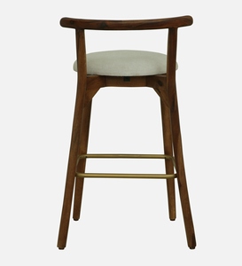 <b>Adjustable</b> PU Leather <b>Bar</b> <b>Stool</b> Scratch Resistant Provincial Teak Finish Counter Height Kitchen <b>Bar</b> Furniture with Metal Base - Product Image 6