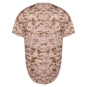 Men's Camouflage <b>Baseball</b> Jersey Short Sleeve V-Neck Moisture Wicking Polyester Uniforms All Seasons Regular Fit - Product Image 2