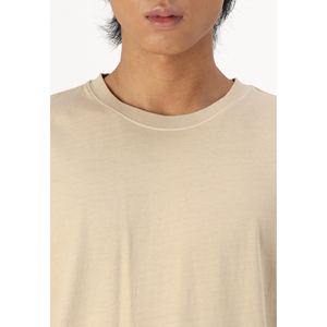 Camiseta Casual para Hombre, Cuello Redondo, Hombros Caídos, Oversize, Algodón, Corte Holgado, Estilo Urbano, Moda de Verano, Secado Rápido, 230g, Personalizable OEM - Product Image 6
