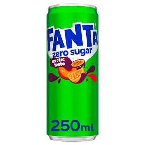 Nouvelle arrivée Fanta Exotic 250ml, boisson gazeuse aromatisée tropicale, prix compétitif Fanta Exotic 250ml - Product Image 1