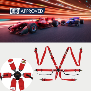 FIA Approved TBRACING Sport Plus Racing <b>Harness</b> Seat <b>Belt</b> OEM ODM Private Label With 16 Color Options 2.28 KG 2 Inch T Tongue - Product Image 2