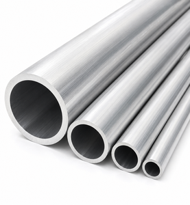 Tube rond en aluminium de grand diamètre 6061 6063 6082 T6, fournisseur de tuyaux en aluminium extrudé industriel - Product Image 3