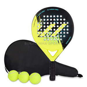 Raquette de beach tennis unisexe entièrement en carbone, noyau en EVA souple avec sac de transport en nylon - Product Image 2