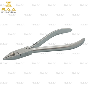 Pince à bec d'oiseau dentaire avec coupe-fils/coupes-élastiques TC, qualité supérieure R.A.A. INTERNATIONAL pour orthodontie - Product Image 3