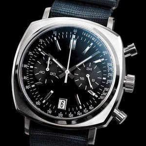 Reloj de Pulsera Cronógrafo de Lujo y Alta Calidad con Logotipo Personalizado, Correa de Cuero para Hombres, Estilo Deportivo - Product Image 3