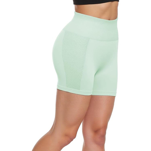 Plus Size Scrunch Butt <b>Shorts</b> Women's High Waist Yoga <b>Shorts</b> Curvy Fit Workout Seamless Gym Fitness Apparel - Product Image 2