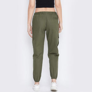 Pantalon de jogging en maille pour femme, taille haute, cordon de serrage, bas élastiqué, respirant, polyester et élasthanne, pour le sport, la course et l'entraînement - Product Image 3