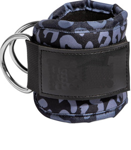 Par de correas profesionales para tobillo para entrenamiento con poleas, correas ajustables para gimnasio, para resistencia de piernas y culturismo - Product Image 1