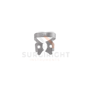 Pinza Molar de Goma para Dique de Goma, Instrumento de Aislamiento Endodóntico de Acero Inoxidable, Certificado CE ISO Clase I, Modelo SI-OIS-0001, Blush Surgical - Product Image 1