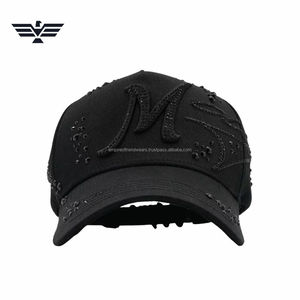Custom Navy Blue <b>Baseball</b> <b>Cap</b> 3D Embroidered 6 Panel Snapback | Adjustable Breathable Unisex Sports | Premium Team 100% Cotton - Product Image 4