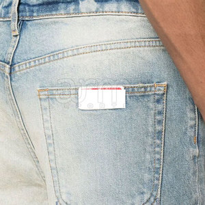 Créez Votre Propre Logo - Shorts en Jean Respirants à Séchage Rapide - Shorts en Jean les Plus Vendus - Product Image 5