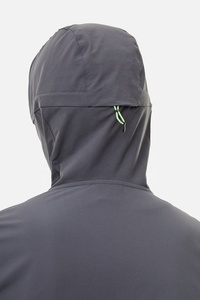 Chaqueta Cortavientos Impermeable Ligera para Hombre, con Capucha y Cierre, para Correr y Senderismo al Aire Libre, con Logotipo Personalizado, Talla 6XL - Product Image 3