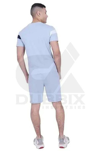 Custom Men's Summer <b>Short</b> Set High Quality Casual Wear 2-Pcs Shirt & <b>Shorts</b> Set 100% Cotton T-shirts & <b>Short</b> Set Twin Set Men - Product Image 4