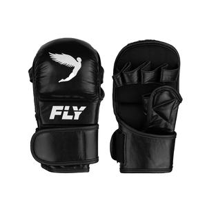 Gants de MMA personnalisés de haute qualité avec logo professionnel, gants d'entraînement OEM pour tireurs, en cuir véritable et avec protection UV - Product Image 1