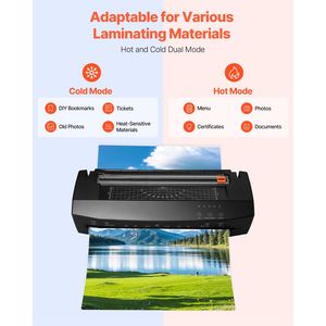 Macchina Laminatrice Automatica Formato A3, Riscaldamento Rapido in 1 Minuto, Portatile, Spessore 3-10 Mil, Ideale per Laminazione a Caldo e Freddo - Product Image 2