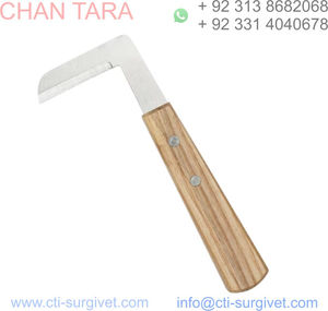 Couteau à sabots en L pour vétérinaires, outil de coupe pour le nettoyage des sabots de chevaux et de bovins, lame en acier inoxydable de qualité supérieure - Product Image 6