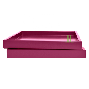 Bandeja de laca vietnamita superventas Bandeja de servicio de laca Bohemia con asa Variedad de colores del mayorista de Vietnam - Product Image 4