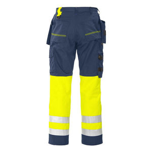 Pantalones de Trabajo de Seguridad de Rayón de Alta Visibilidad para Hombre, con Logotipo Personalizable, Reflectantes, Antiarrugas, Certificados por la Norma EN - Product Image 3