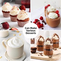 Outils de pâtisserie de qualité supérieure, best-sellers - Chargeur de crème fouettée