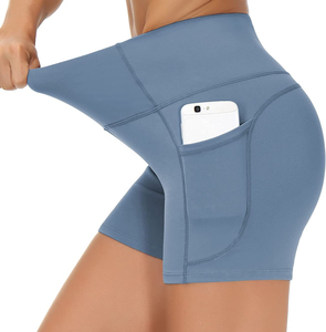 Shorts Deportivos de Cintura Alta para Mujer, Pantalones de Yoga de Secado Rápido, Levanta Glúteos, Transpirables, para Correr, Gimnasio, Fitness y Yoga - Product Image 2