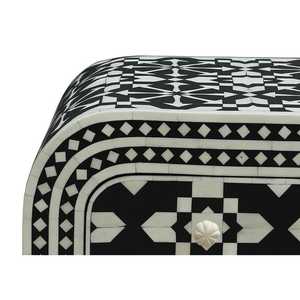 Handmade Bone Inlay Side <b>Table</b> Decorative Accent <b>Table</b> for Living <b>Room</b> - Product Image 4