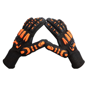 ถุงมือกันกระแทกแบบกำหนดเอง OEM ODM ถุงมือกันลื่นสำหรับงานหนัก ผู้ผลิตถุงมือนิรภัย - Product Image 4