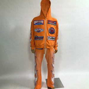 ชุดฮู้ดดี้โอเวอร์ไซส์ผู้ชายแบบสั่งทำพิเศษ พร้อมโลโก้พิมพ์ลาย ไซส์พลัส ชุดวอร์มผ้าโพลีเอสเตอร์/คอตตอนสำหรับทุกเพศ - Product Image 5