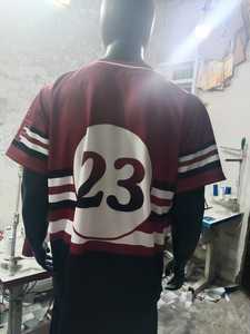 Ropa Deportiva de Moda 2025, Jersey de Béisbol con Botones, Ropa Deportiva de Alta Calidad con Diseño de Sublimación con Logotipo del Equipo - Product Image 3