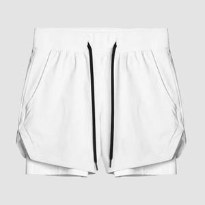 Pantalones Cortos Deportivos de Doble Capa para Hombre con Logotipo Personalizado, para Entrenamiento, Gimnasio, Correr, con Forro - Product Image 2