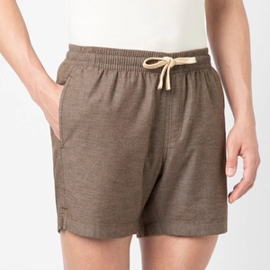 Shorts de bain personnalisables pour hommes 2026 avec logo frontal, respirants, séchage rapide, taille élastique – Vente en gros Polyester/Coton - Product Image 1