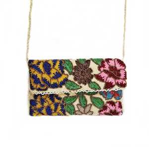 กระเป๋าคลัทช์ประดับลูกปัด ดีไซน์เก๋ ราคาประหยัด ทำมือ สำหรับผู้หญิง เหมาะสำหรับงานแต่งงาน งานปาร์ตี้ และงานเทศกาล - Product Image 5