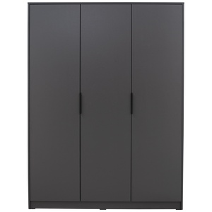 Modern KD Design Laminated Board 3 Door Bedroom <b>Wardrobe</b> <b>Large</b> Capacity Wooden Closet Cabinet for Bedroom and Small Apartment - Product Image 2