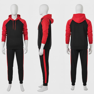 Casual Fleece Sweatshirts And Sweatpants Tracksuits Set Custom Tracksuit <b>Men</b> Over-size High Quality Loose Fit Sweats Set - Product Image 6