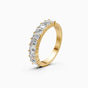 Bague de fiançailles classique certifiée pour femme, en or plaqué or 18 carats, avec diamant taille poire en platine - Product Image 2