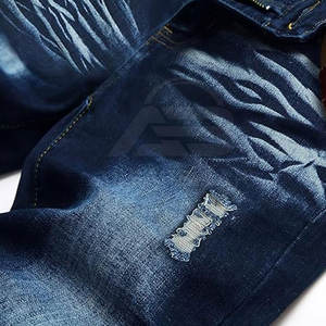 Pantalon homme déchiré de qualité supérieure, best-seller, couleur unie, confortable, en vente en ligne - Product Image 3