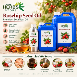 Aceite de Semillas de Rosa Mosqueta Prensado en Frío de la Mejor Calidad para Masajes Faciales, Acondicionamiento de la Piel y Tratamientos de Belleza Profesionales al Mejor Precio - Product Image 1