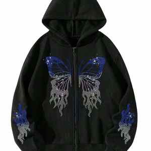 Reasonable Rate Durable Material Full Sleeves Men <b>Rhinestone</b> <b>Hoodies</b> Breathable Men <b>Rhinestone</b> <b>Hoodies</b> - Product Image 1