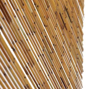 Tenda porta di bambù 35.4 "x 78.7" dimensione elegante mantovana per la decorazione della casa - Product Image 4